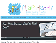 Tablet Screenshot of flapdaddy.com